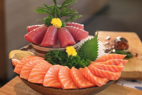Salmón cocido